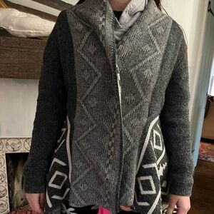 Charlotte Russe Aztec sweater/wrap